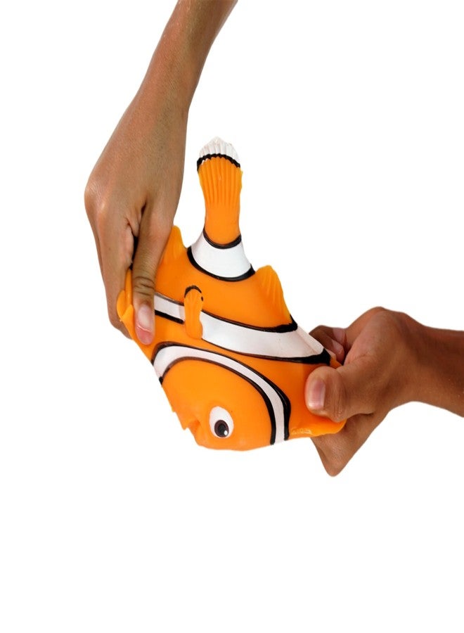JA-RU Disney Stretchy Toys Nemo Figures Squish & Pull Toys. 1 (Unit) Finding Nemo Calming Fidget Toy, Stress Toys, Birthday Gifts for Kids, Boys & Girls. W/ Ball C-6900-1T - Image 5
